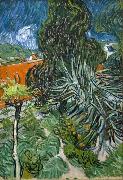 Vincent Van Gogh Doctor Gachets Garden in Auvers oil